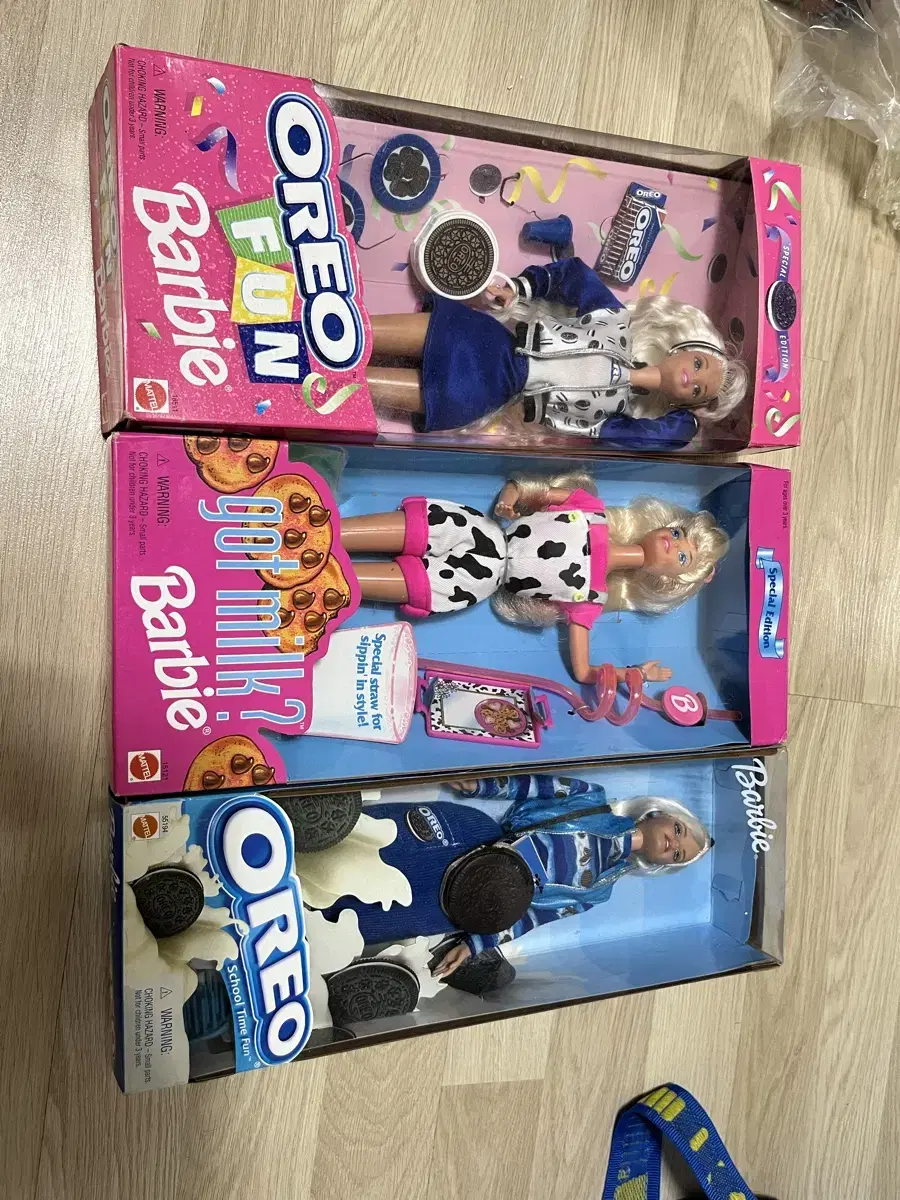 Oreo Barbie Dolls (Bulk of 3)