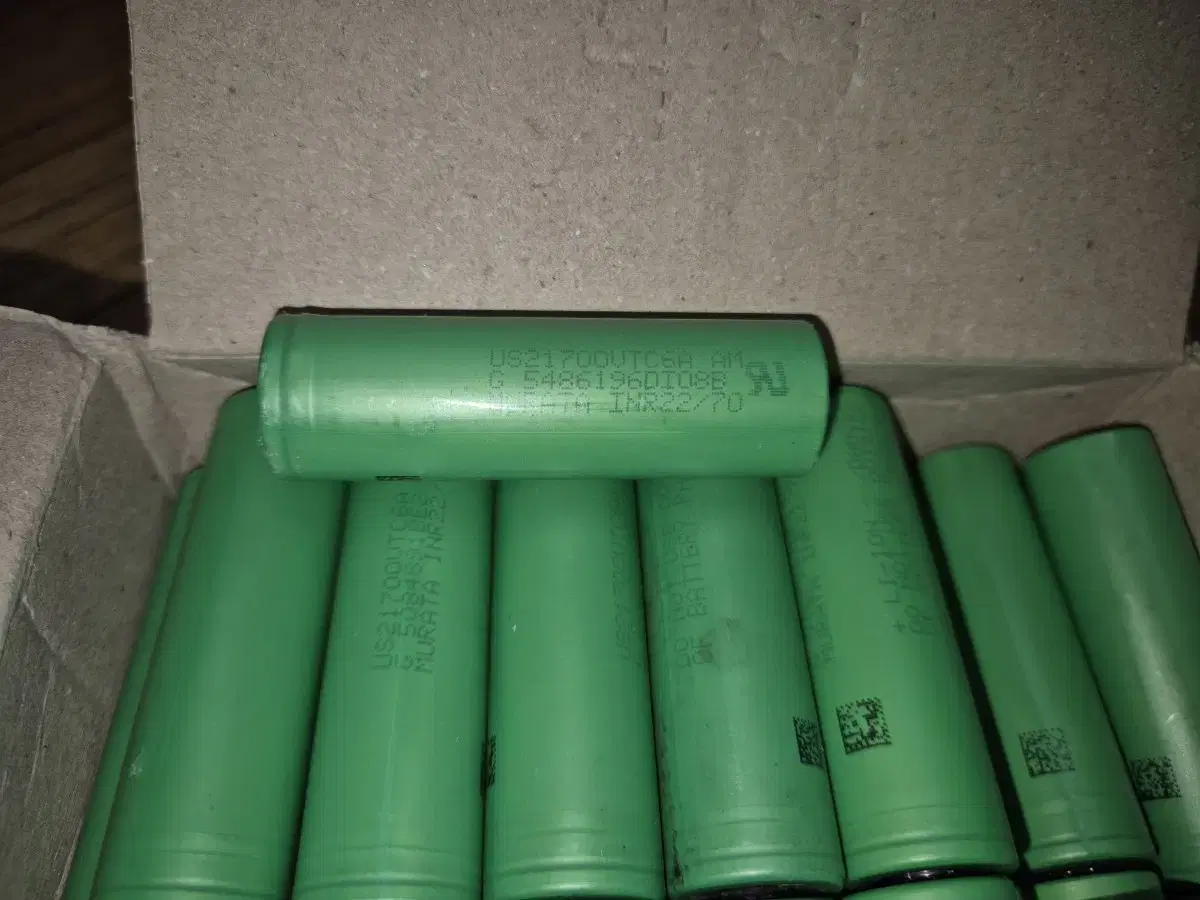 21700  VTC6A  4000mah 소니 무라타 고방전  배터리