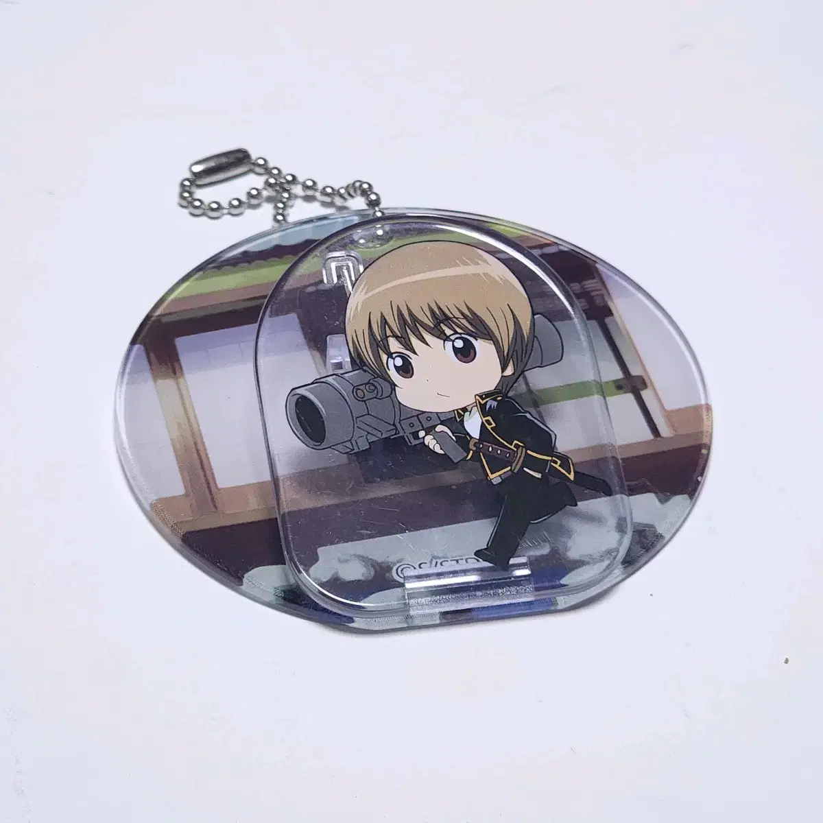 Gintama Okita Sogo acrylic Clip Keyring