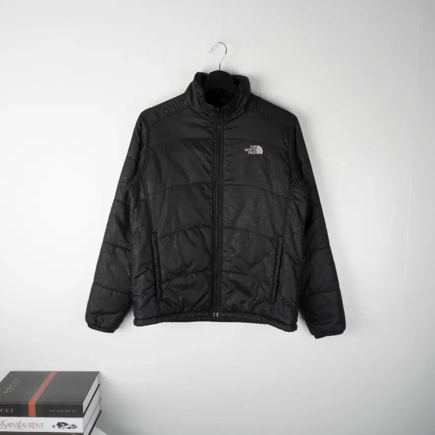 The North Face Patterned Black Padded Jumper VIA0520