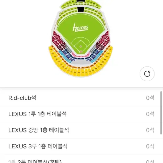 8월 15일 고척 기아키움전 3루 버건디 단석 구합니다ㅠㅠ