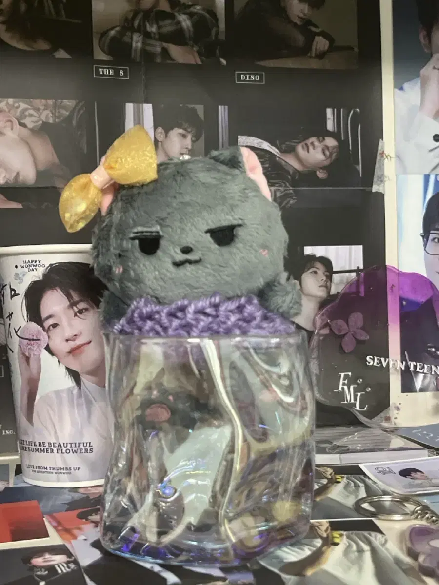 Seventeen wonwoo doll abalone sells