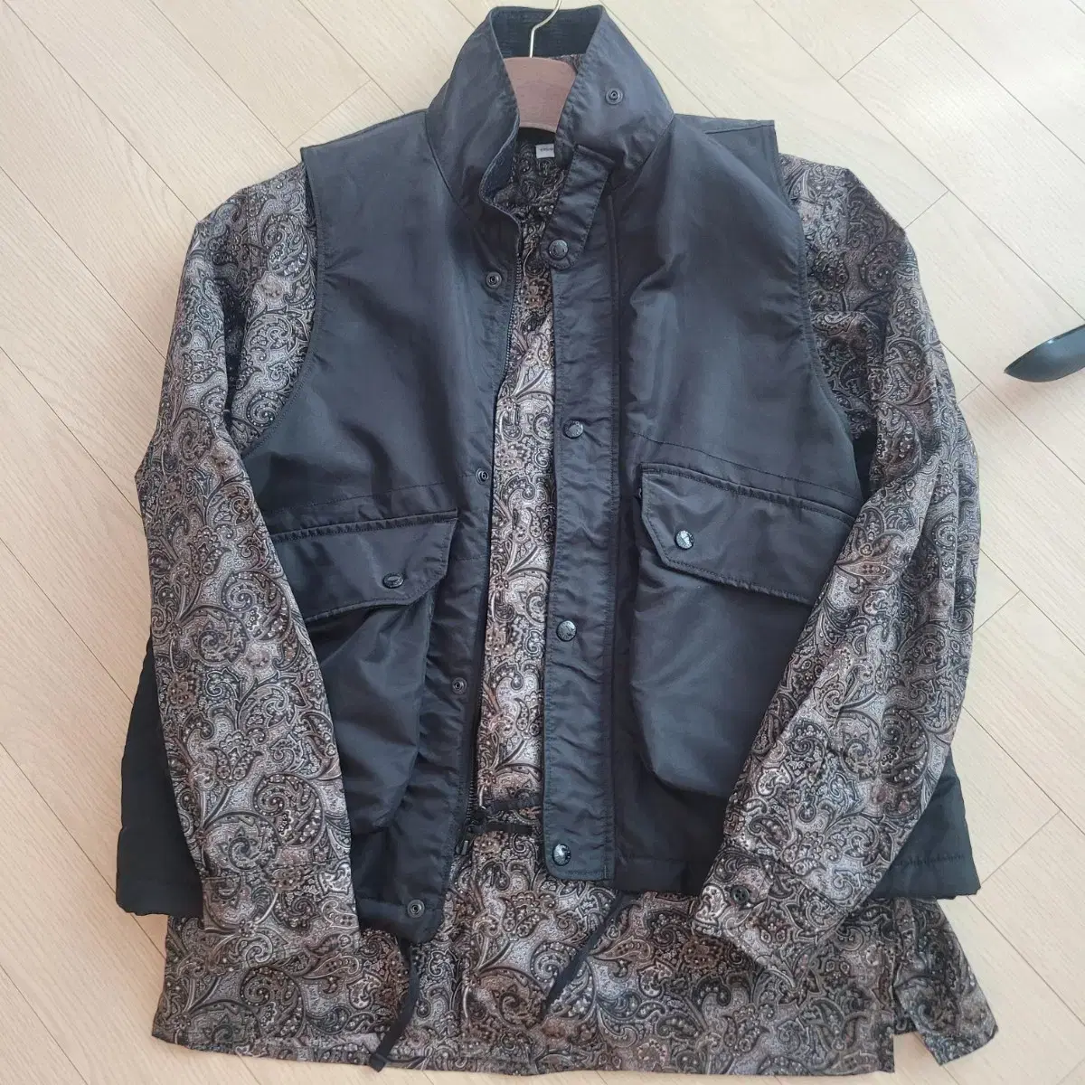 [M] Engineered Garments Vest + Paisley Shirt in Bulk