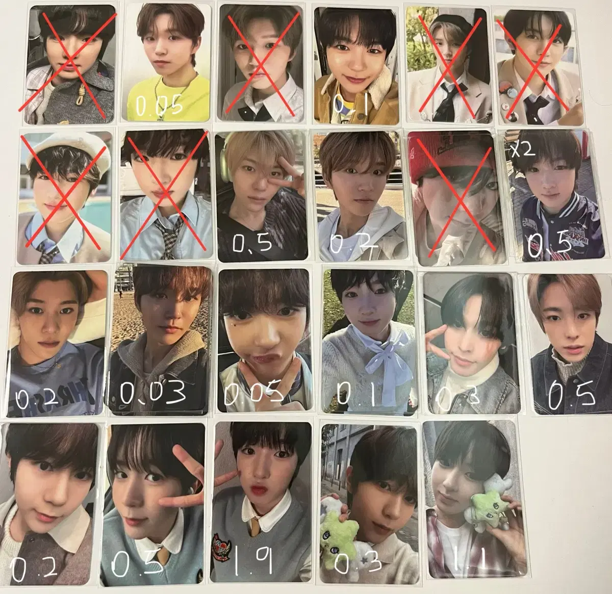 nct wish photocard japan vahn wts sell enulable