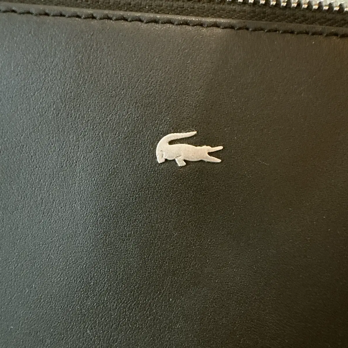 Lacoste Metal Crocodile Clutch