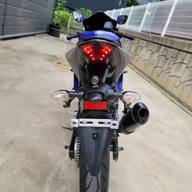 20년식 야마하 YZF-R3 블루 판매