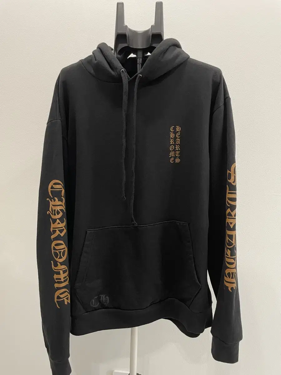 Chrome Hearts Puck U Hoodie Black-Brown XL