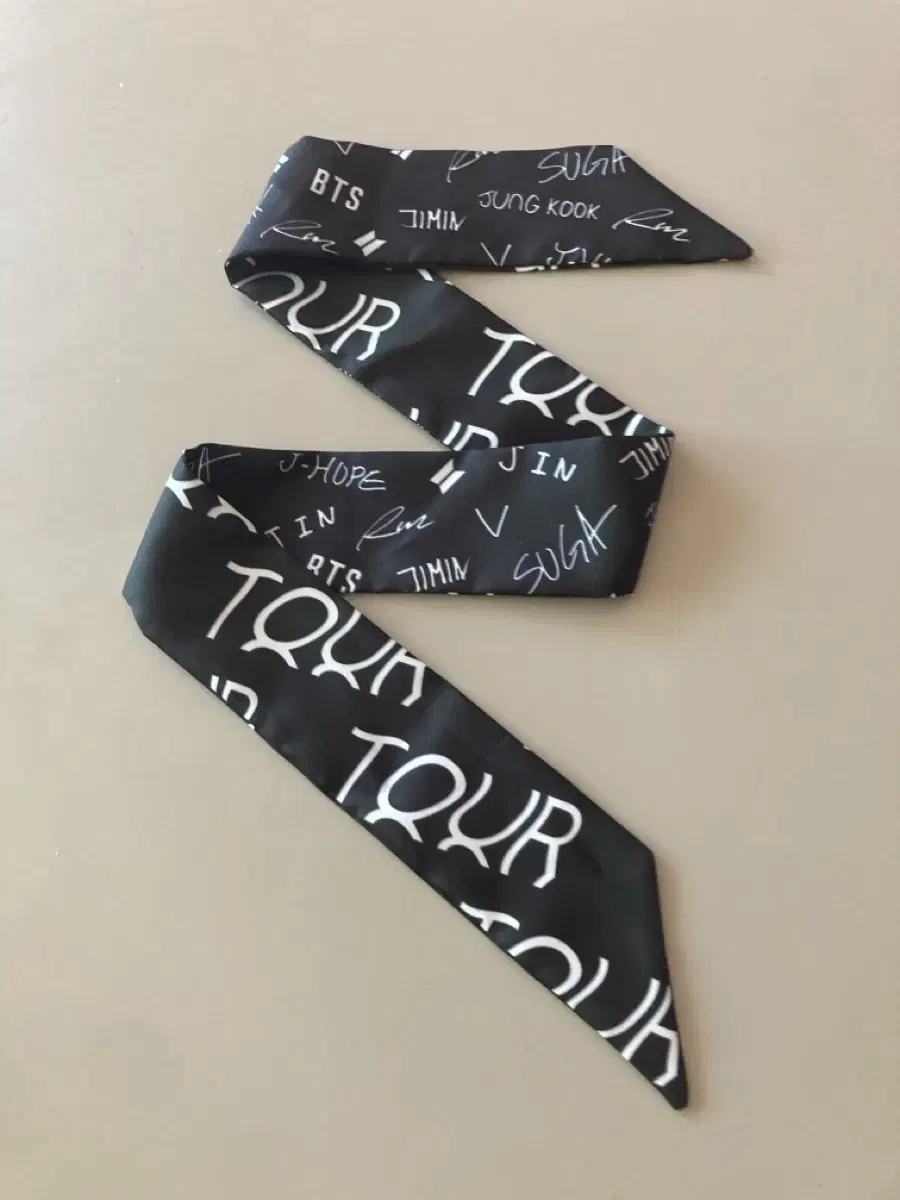 bts bts tour scarf