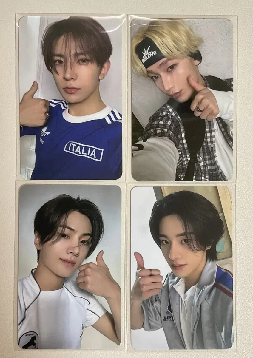 Enhypen Romantold showcase reverse-engineer photocard wts heeseung sunwoo jake