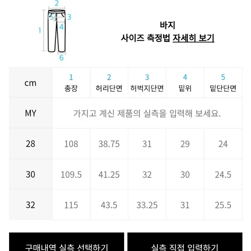 32) LAB 101 부츠컷 데님 팝니다