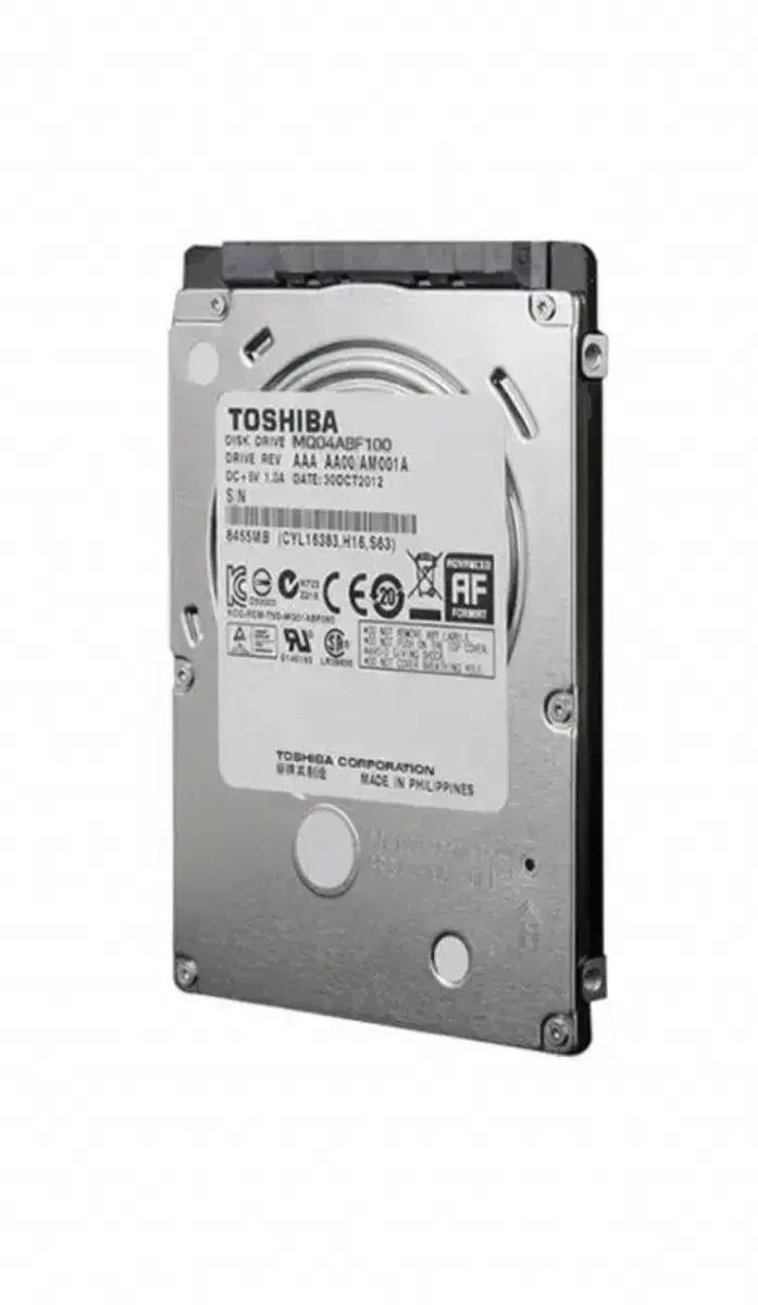 도시바 2.5인치 1TB HDD- 미개봉/새제품