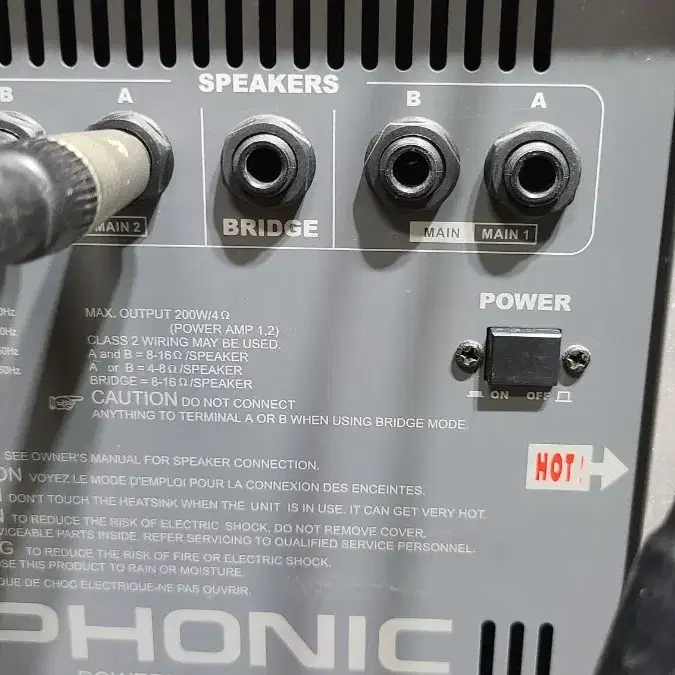 PHONIC pod 740 POWERED MIXER