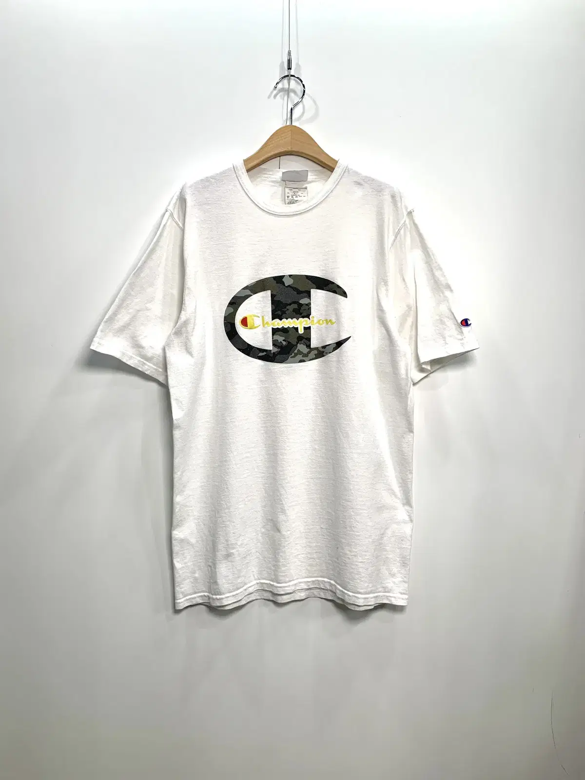 Champion Camo Logo Vahn Tee