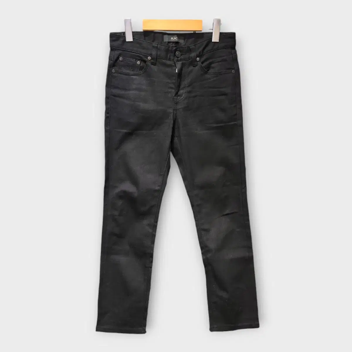 [26]Flack Black Denim Pants