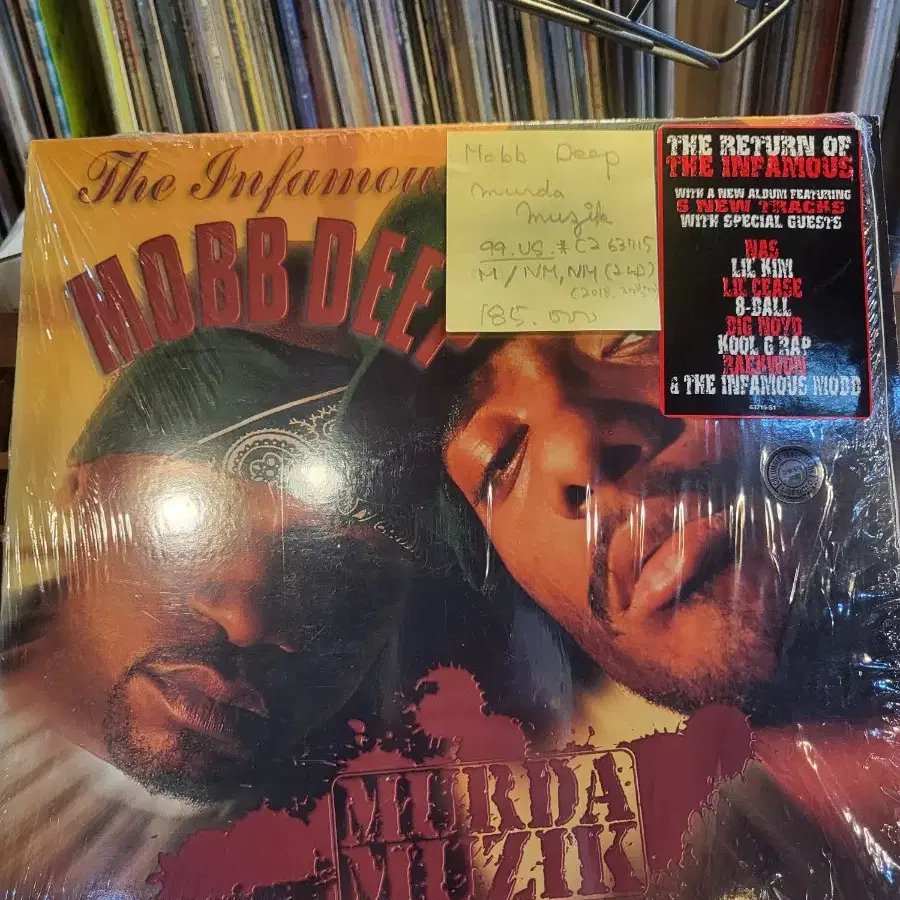 Mobb Deep.murda muzik.99.US.초반2lp