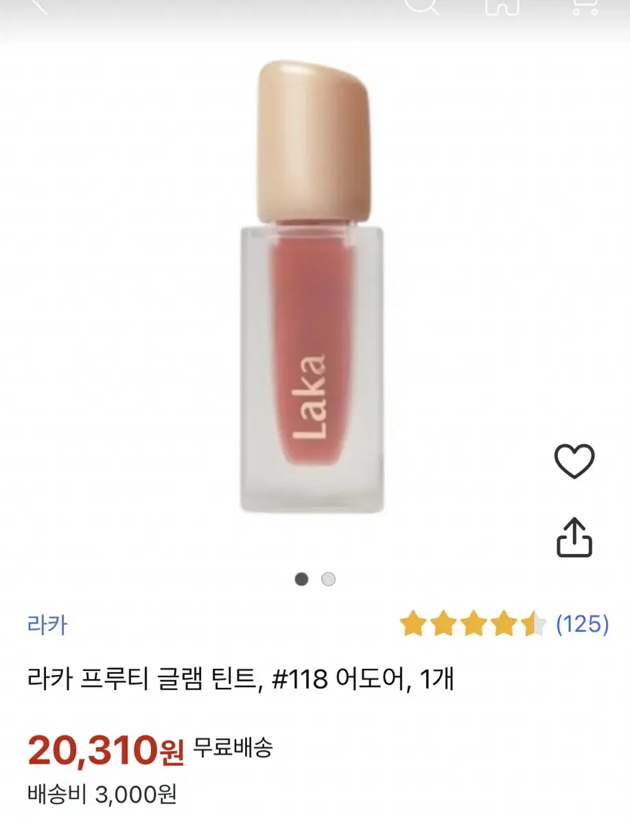 라카 프루티 글램 틴트 어도어 118