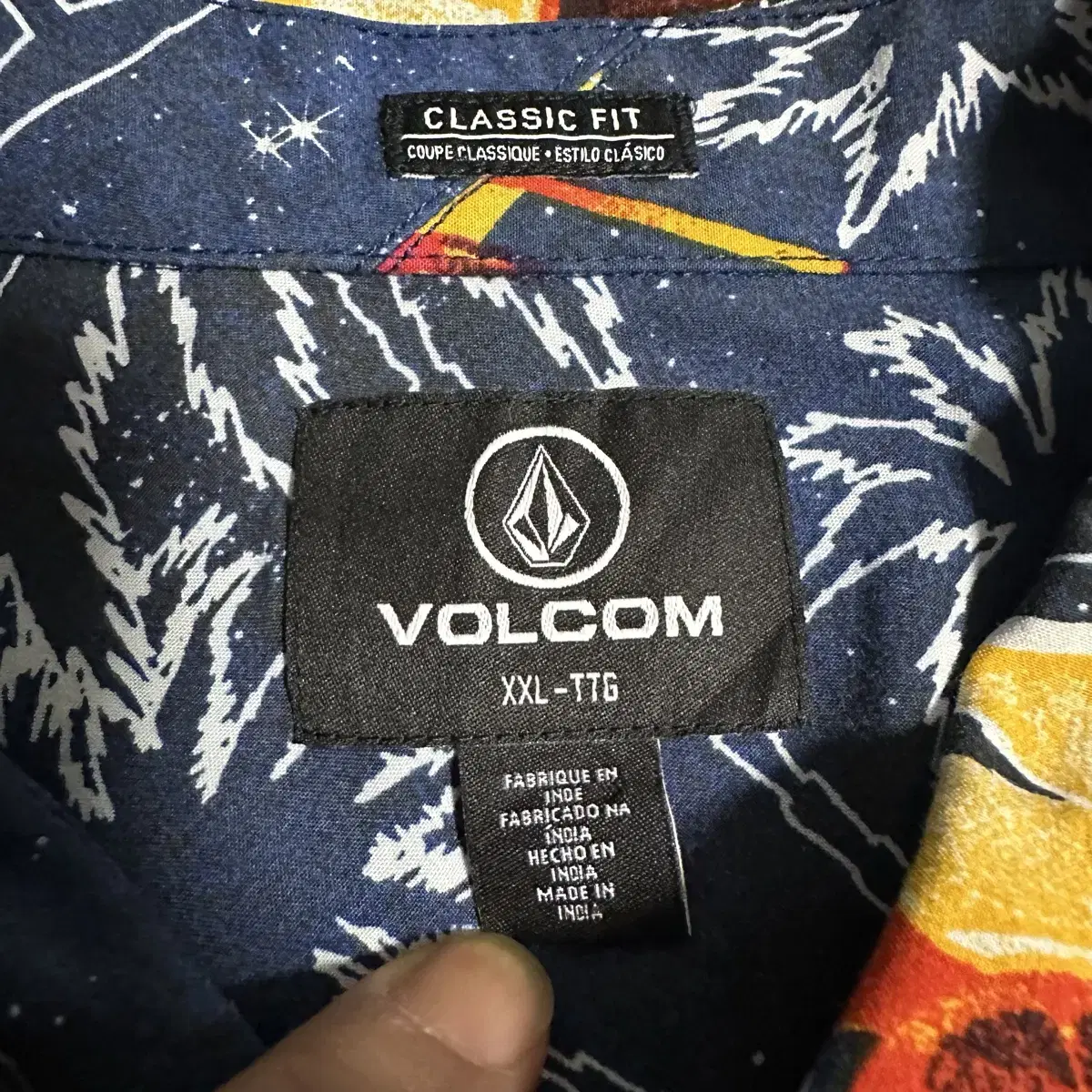 Volcom 하와이안 셔츠