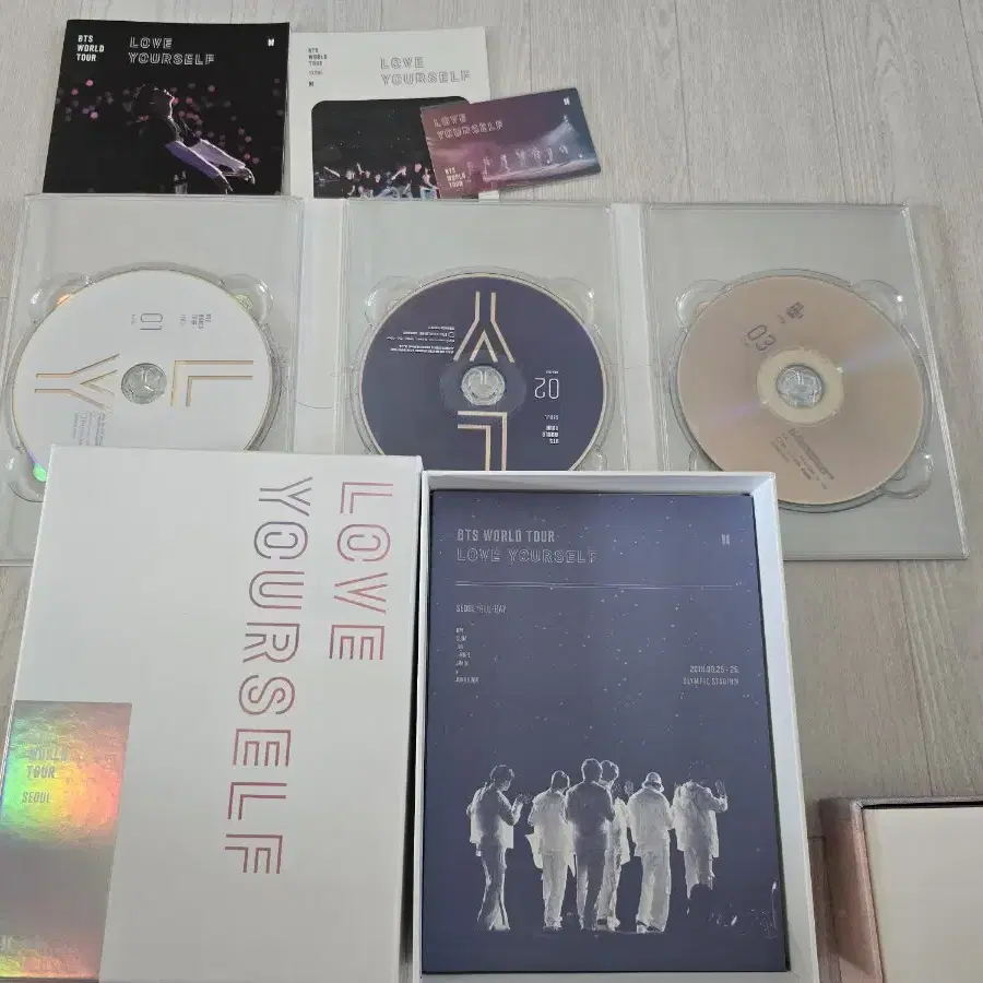 방탄소년단 BTS 럽셀콘 서울 블루레이/DVD 일괄