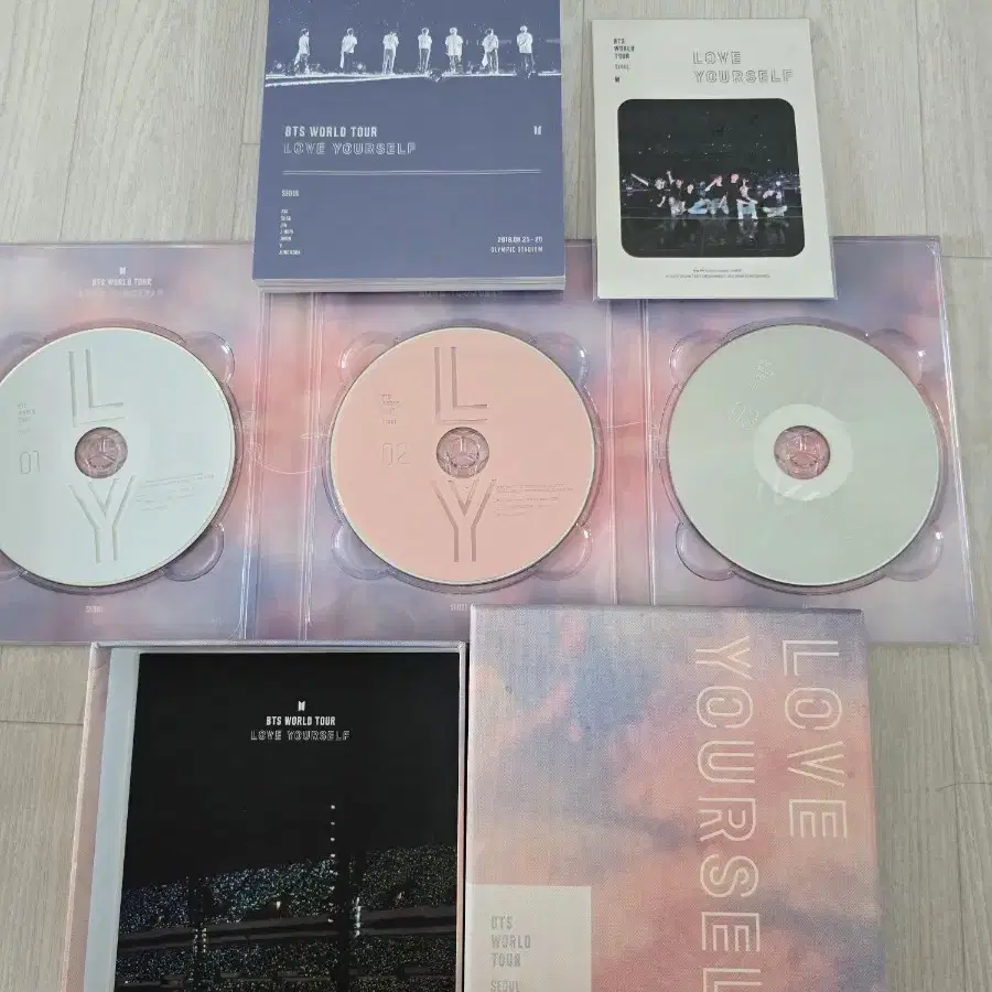 방탄소년단 BTS 럽셀콘 서울 블루레이/DVD 일괄