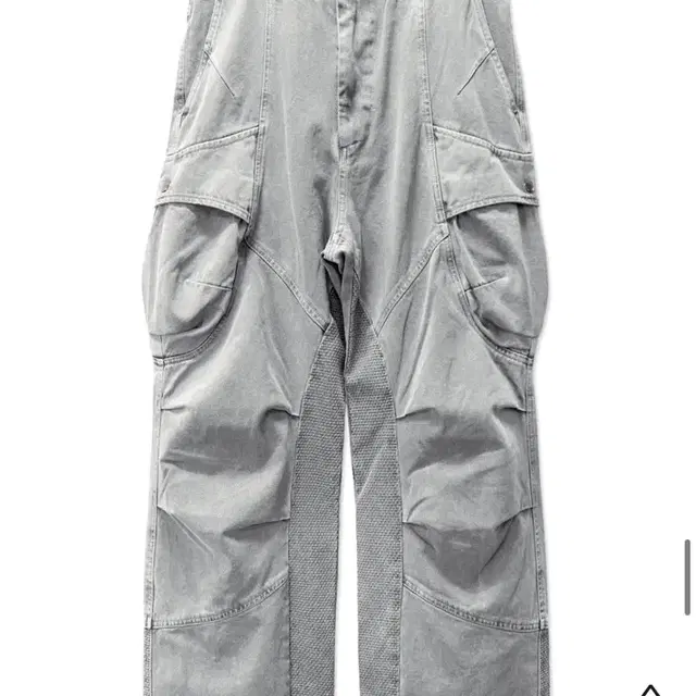 CORE:8 WASHED CARGO PANTS (LIGHT GREY)