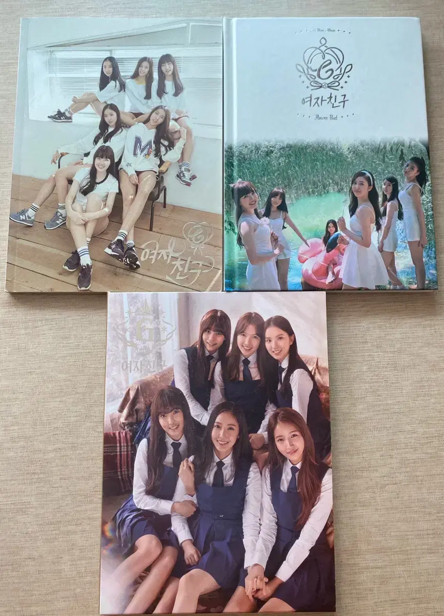 Gfriend album sell [ Yuri, Ou, Siddal] School Trilogy