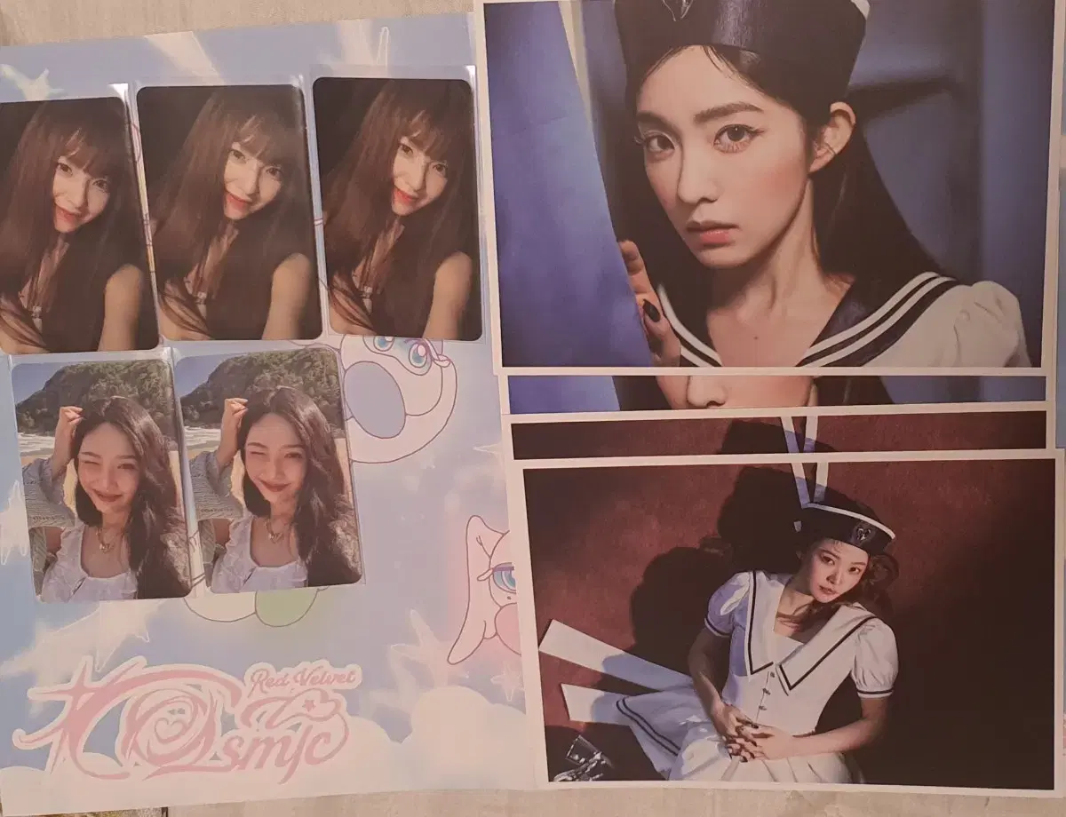 Red Velvet Cosy Photo Card postcard irene joy yeri