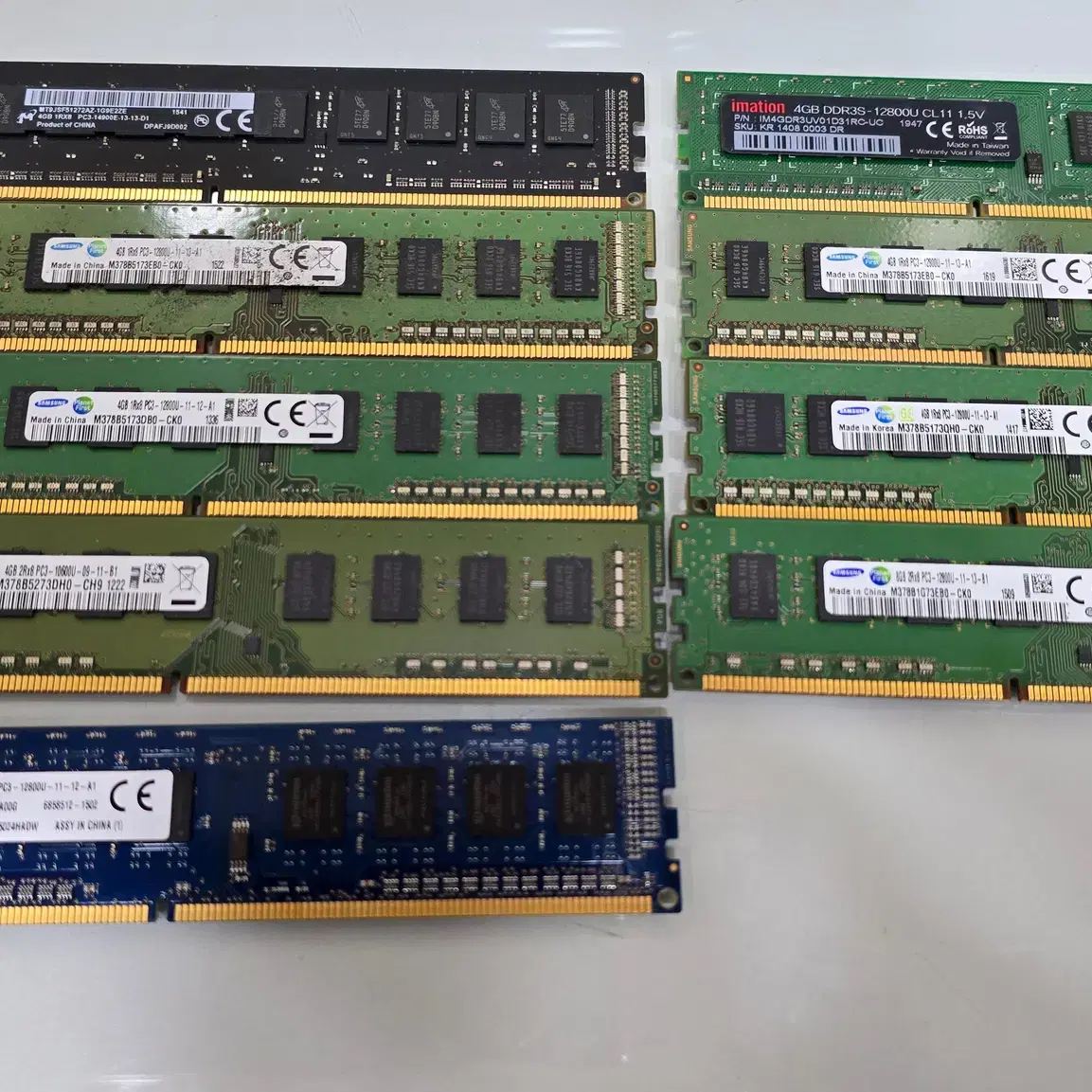 DDR3 PC용 중고 메모리 4GB 모음