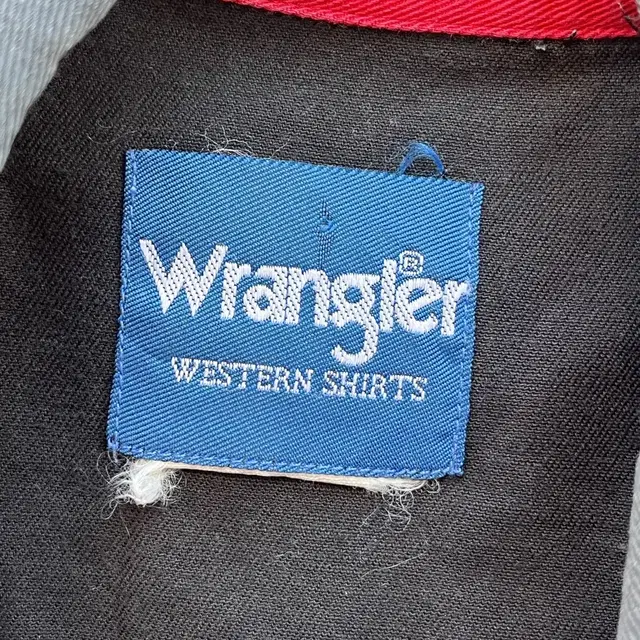 렝글러 빈티지 자수 웨스턴셔츠 Wrangler