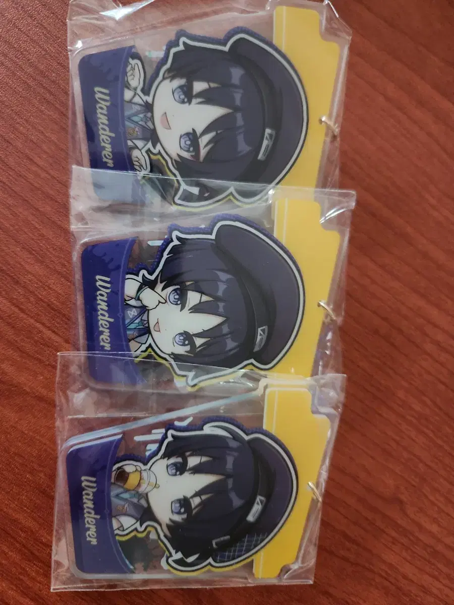 Genshin Impact Wanderer keyring set sold