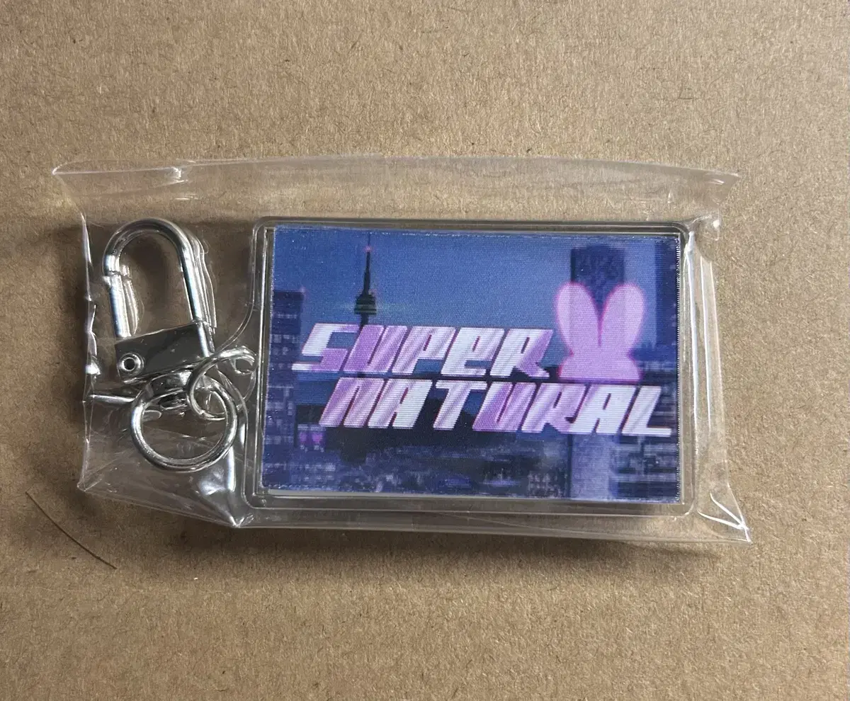 New Jeans Super Natural broadcast Keyring