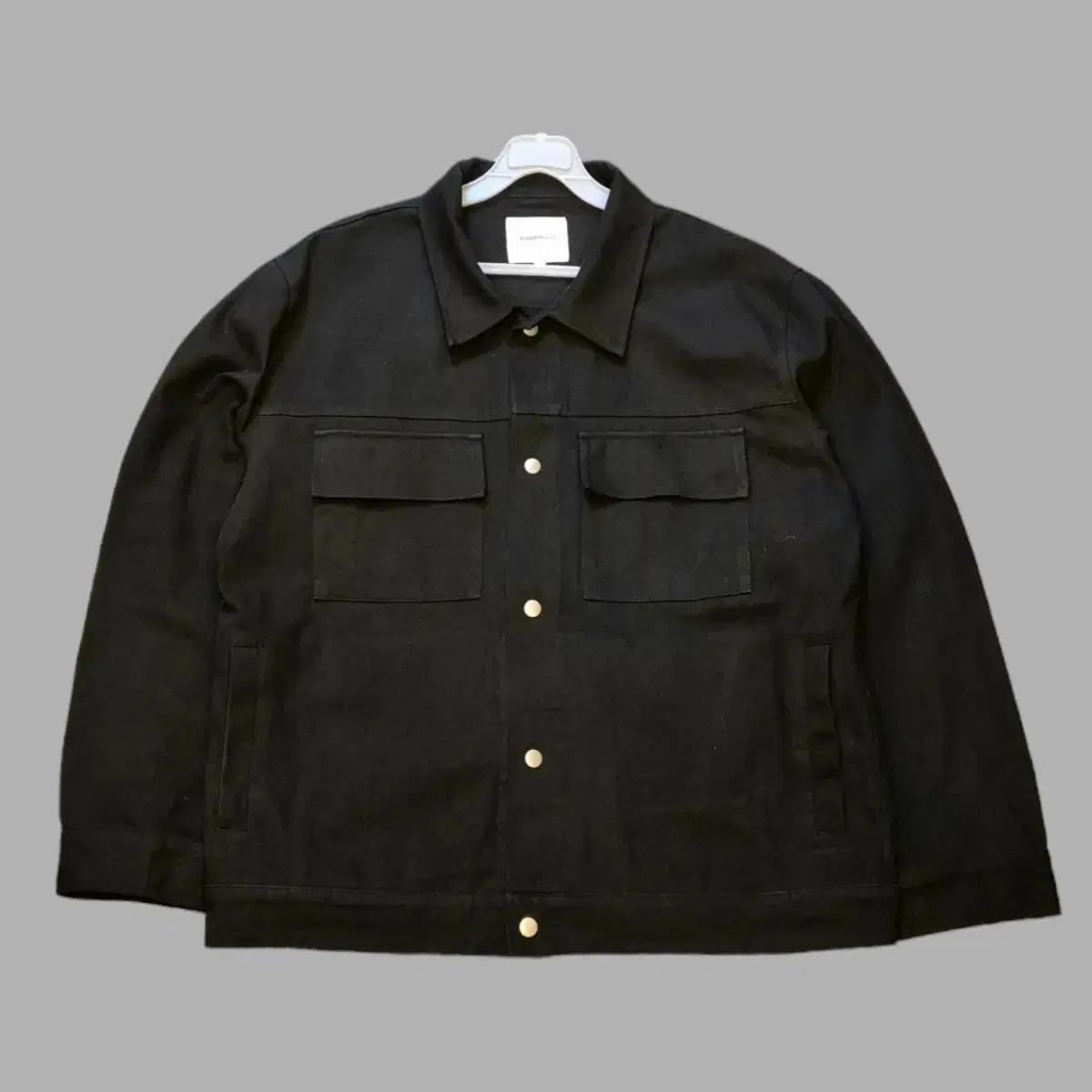 (L~XL.true to size)Black cotton trunker jacket