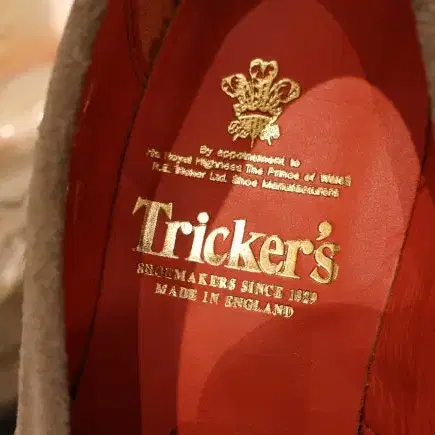 Tricker's/트리커즈/스플릿토로퍼/샌드/UK7.5/260