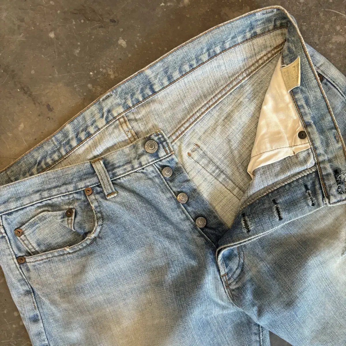 JP HABUBOX selvedge denim pants