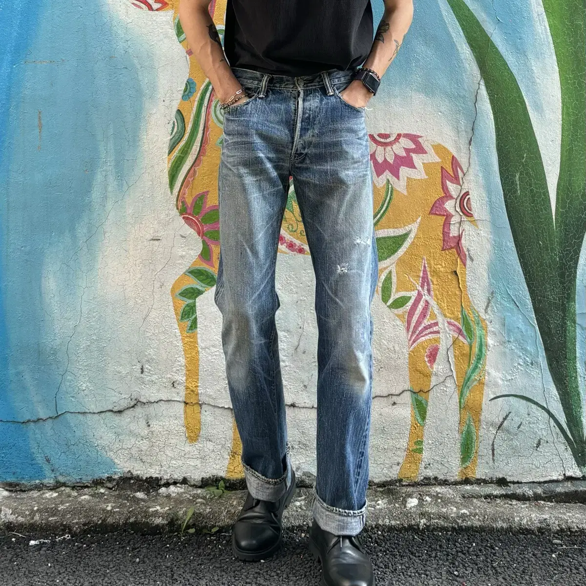 JP ETERNAL selvedge denim pants