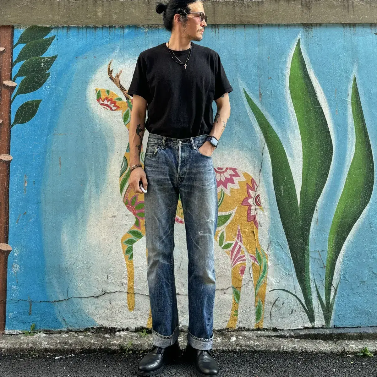 JP ETERNAL selvedge denim pants