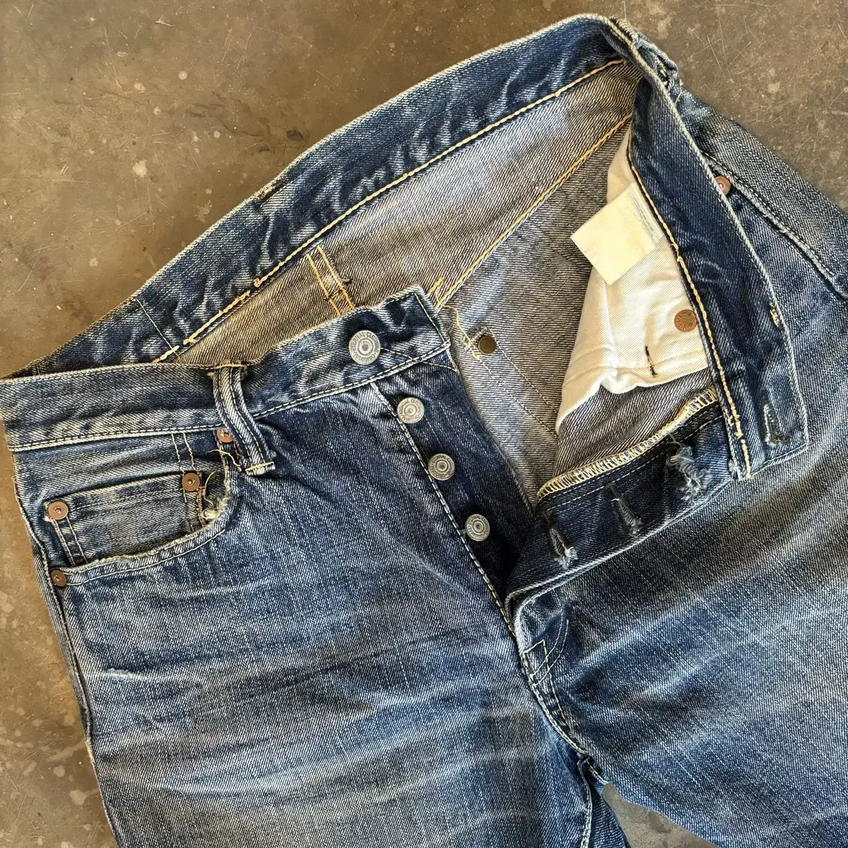 JP ETERNAL selvedge denim pants