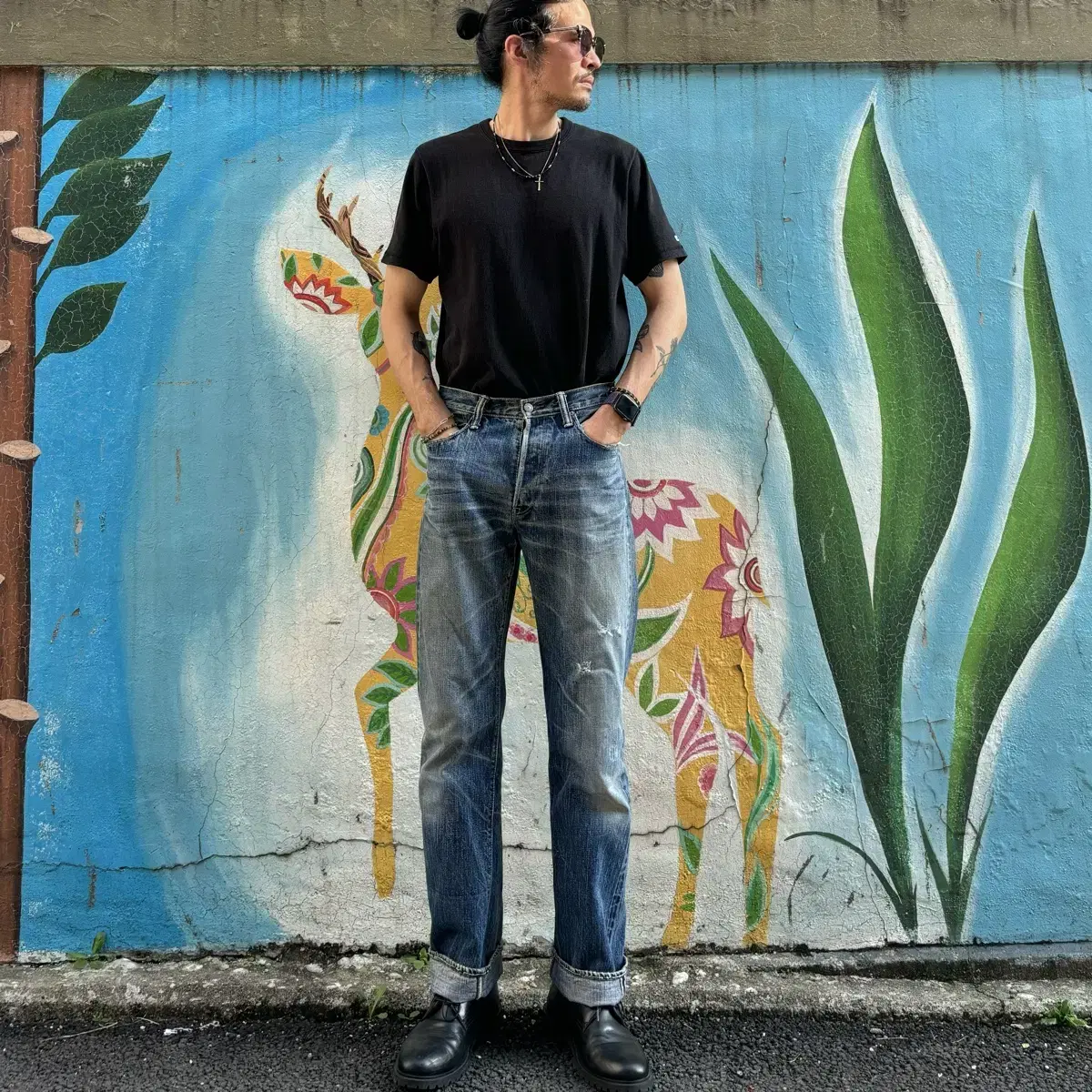 JP ETERNAL selvedge denim pants