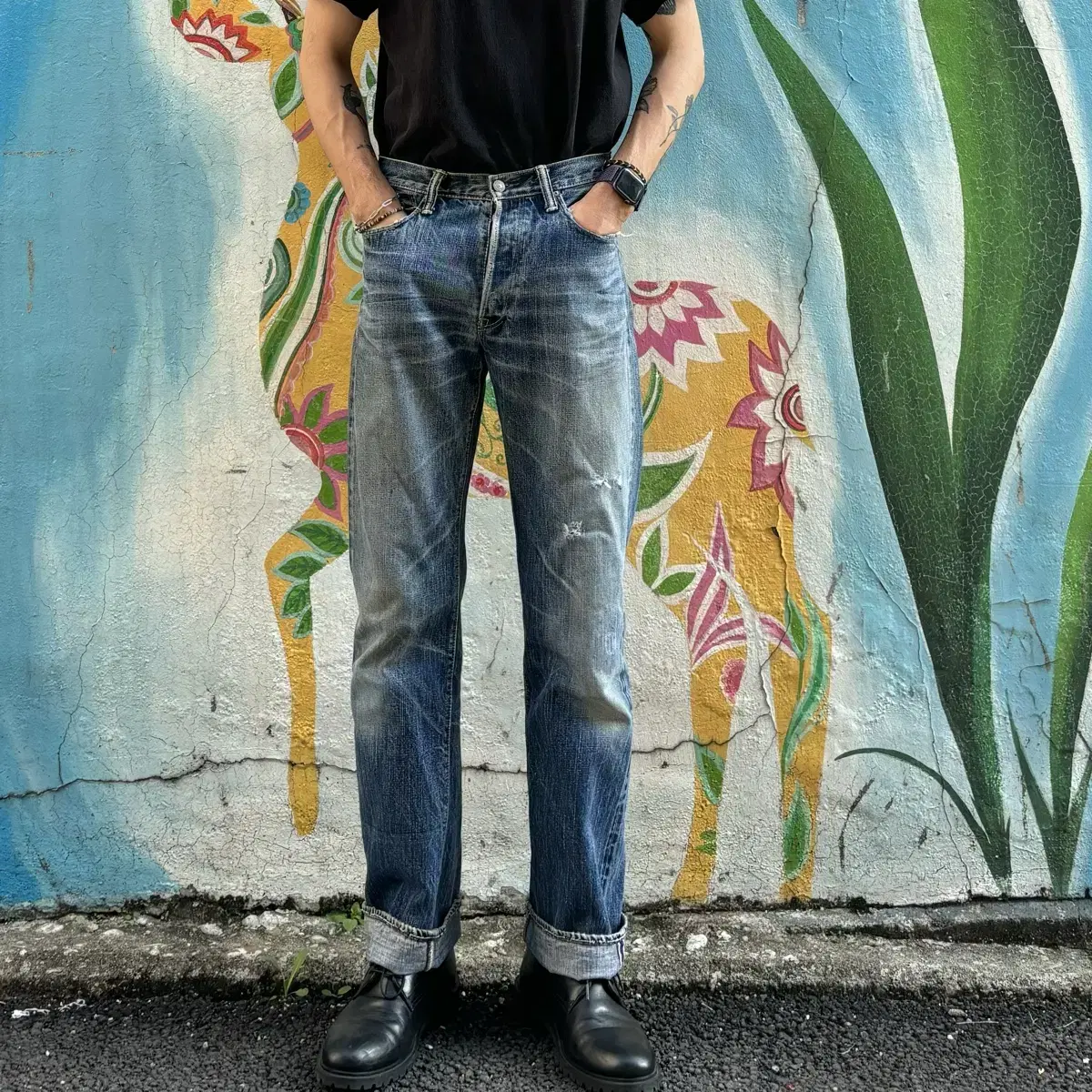 JP ETERNAL selvedge denim pants