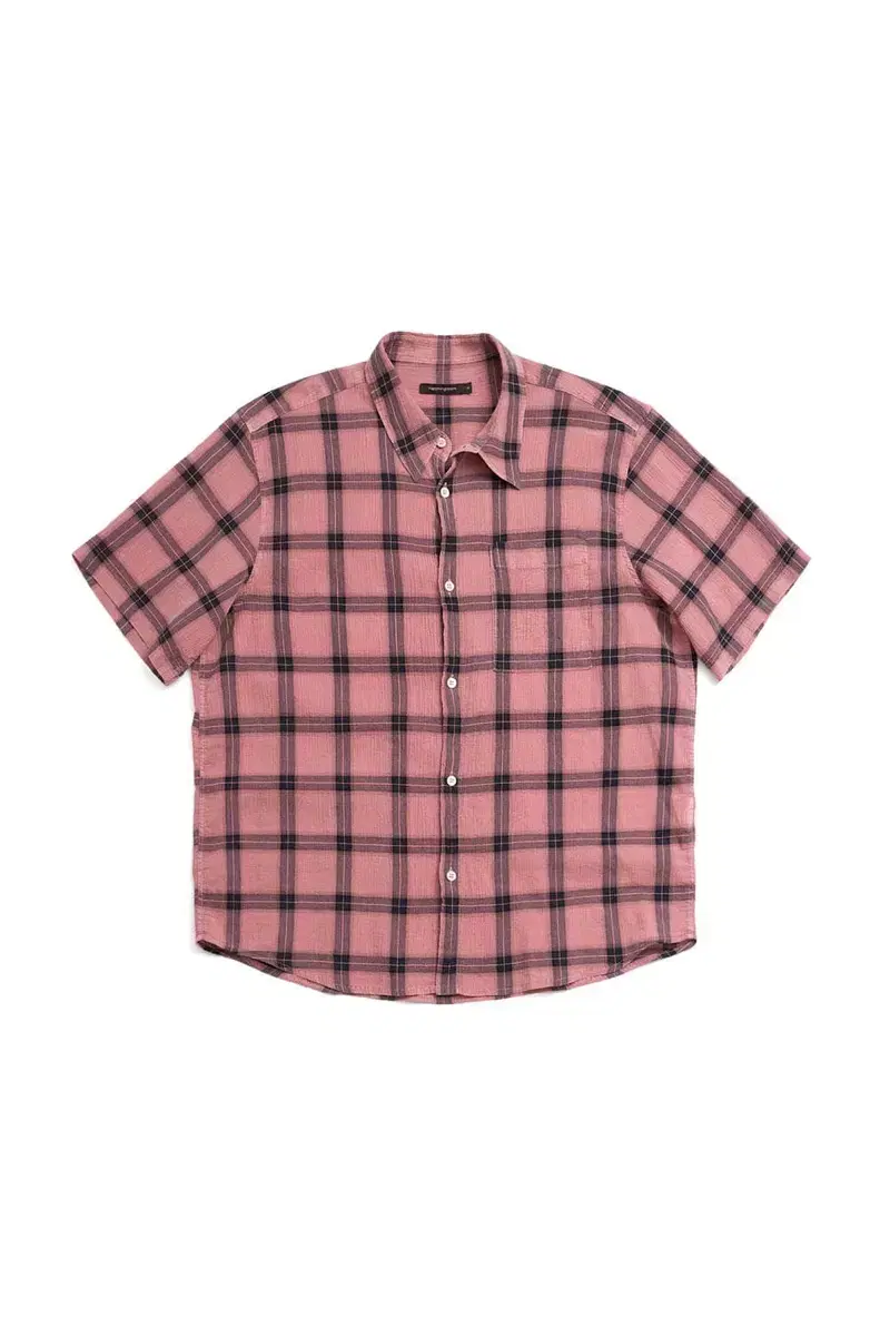 Hatching Room Regular Shirt Check Pink 2 sizes new