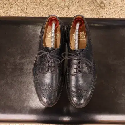 Crockett&Jones/크로켓앤존스/윙팁더비/블루/UK6E/245