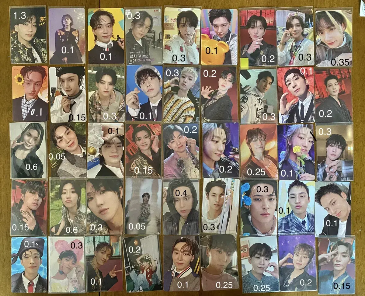 (Chapter 62) seventeen photocard Sell!! below market price!