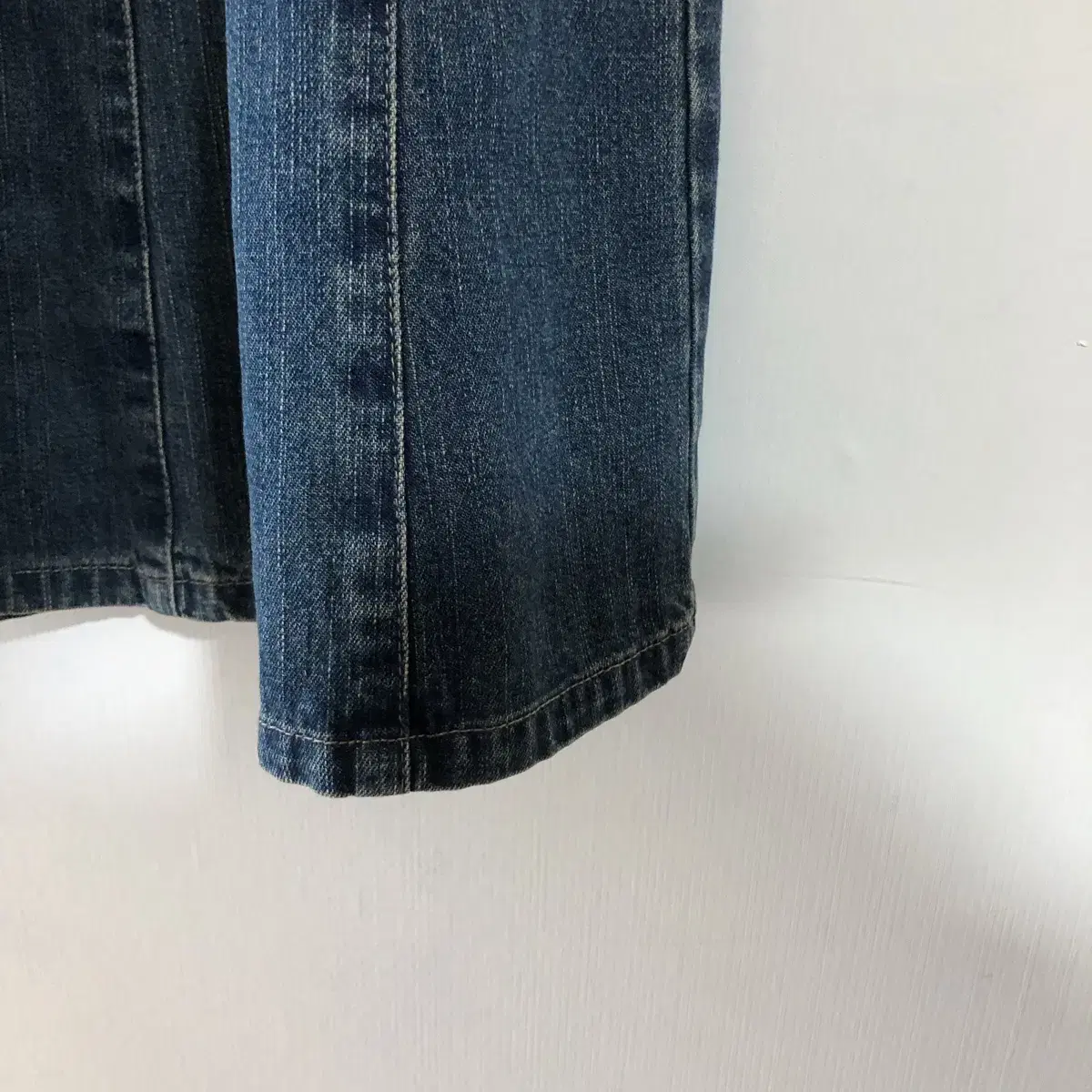 Vintage in a rusty heart denim long sk