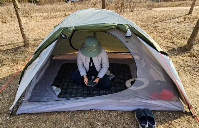 빽패킹 소형텐트 2인용