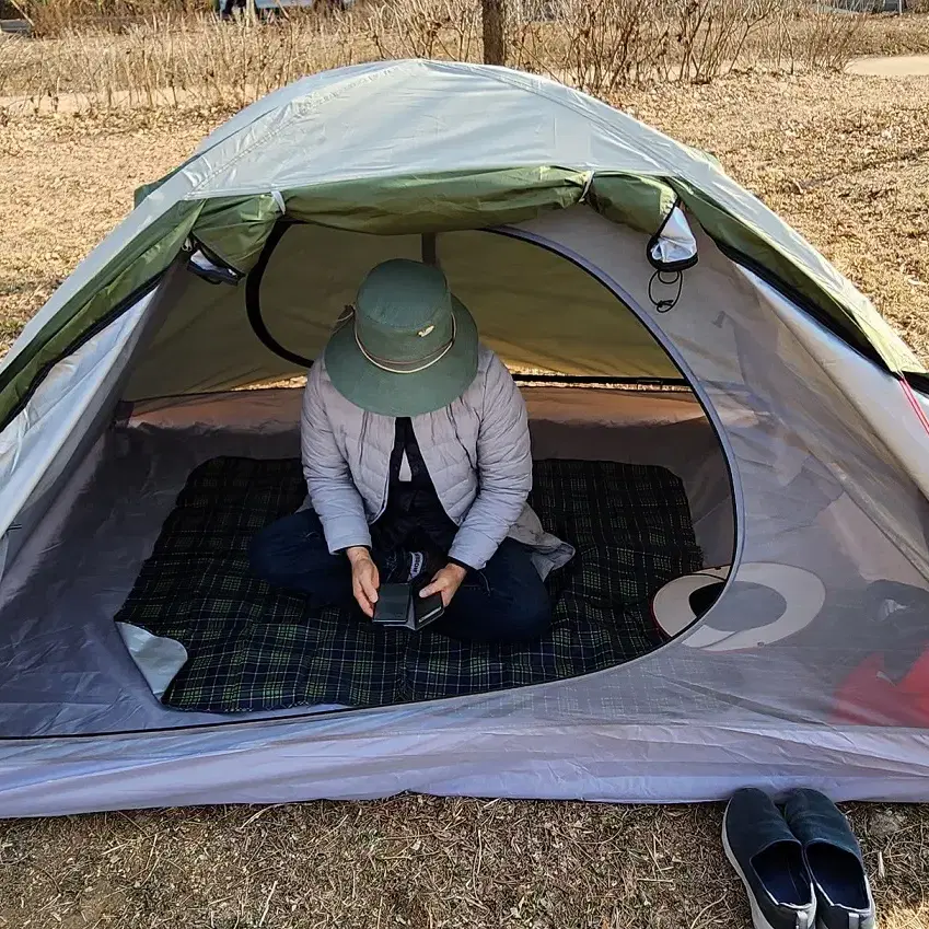 빽패킹 소형텐트 2인용