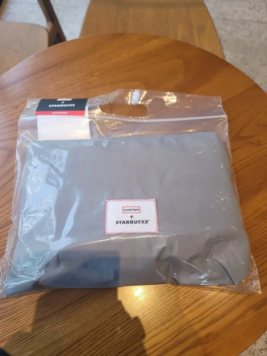 (Unsealed) Starbucks Poncho Raincoat