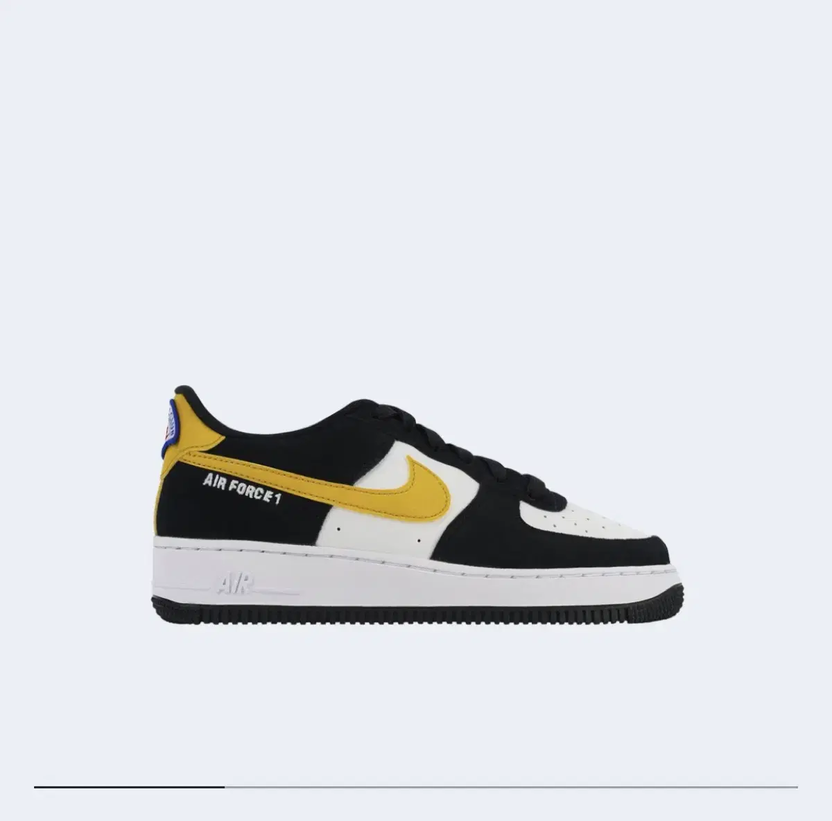 (GS)Nike Air Force 1 LV8 Athletic Club Black Dark Sulphur