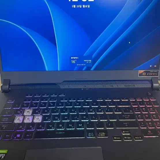 ASUS ROG STRIX 17.3인치 게이밍 노트북 판매합니다.