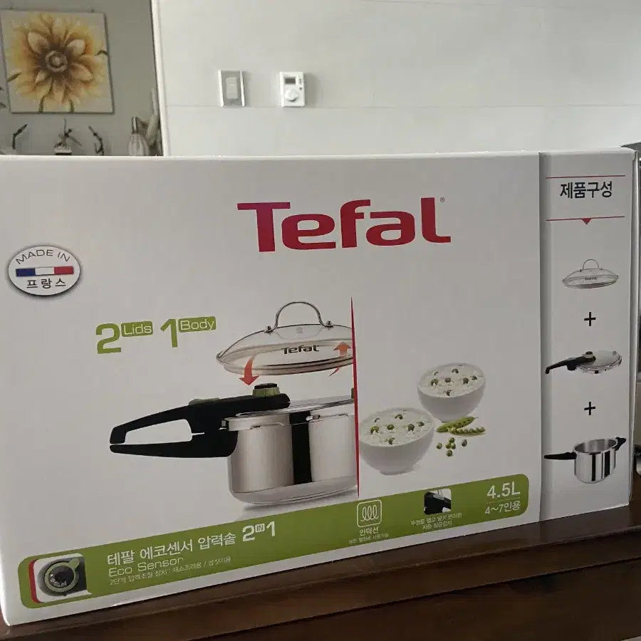 Tefal ECO Sensor 2in1 4.5L (4~7인용)