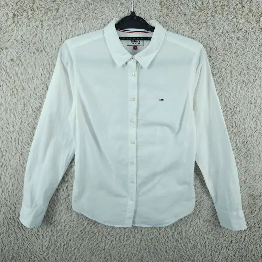 [Yeo S] Tommy Hilfiger White Cotton Shirt [Y47-146]/Lady Blue