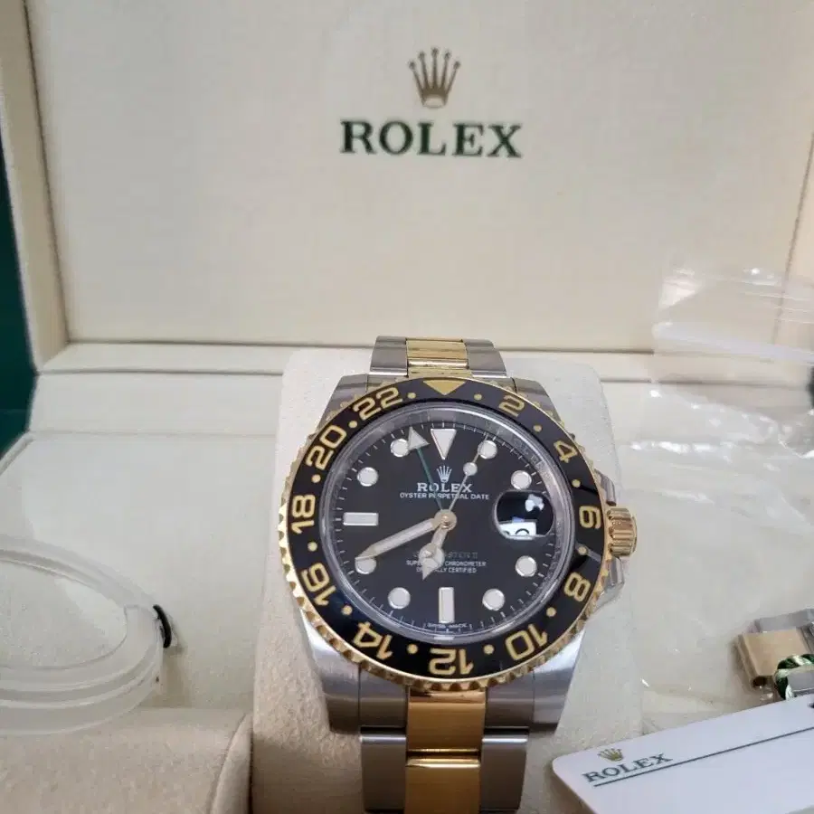 로렉스 GMT MASTER2 컴판콤비